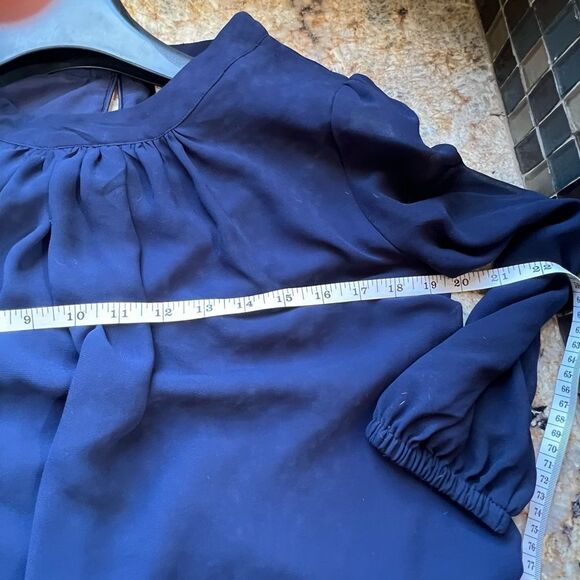 Eva Mendes Navy Shift Dress - Picture 8 of 8